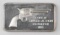 American Weapons Hall of Fame 1oz. Sterling Silver Ingot/Bar