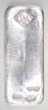 Johnson Matthey 100oz. .999 Fine Ingot/Bar