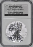 2006 P American Silver Eagle 1oz. Reverse Proof (NGC) PR69