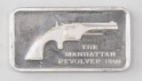 American Weapons Hall of Fame 1oz. Sterling Silver Ingot/Bar