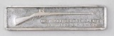 American Weapons Hall of Fame 1oz. Sterling Silver Ingot/Bar