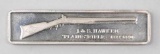 American Weapons Hall of Fame 1oz. Sterling Silver Ingot/Bar