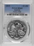 2015 Austria Philharmonic 1oz. .999 Fine Silver (PCGS) MS69