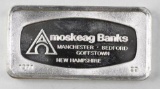 Franklin Mint - Banks - 1000 Grains - 2.0oz. Sterling Silver Ingot/Bar