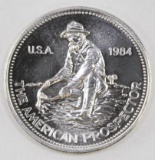 1984 Engelhard Prospector 1oz. .999 Fine Silver