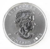 2009 Canada $5 Maple Leaf 1oz. .9999 Fine Silver