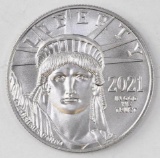 2021 $100 American Eagle 1oz. .9995 Fine Platinum