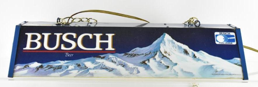Busch light pool table light sales