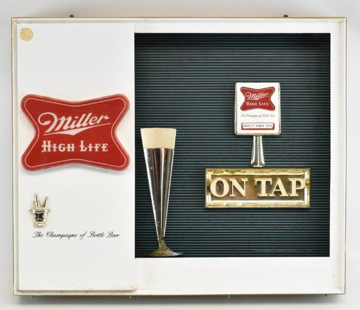 Vintage Miller High Life Light Up Advertising | Proxibid