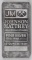 Johnson Matthey 10oz. .999 Fine Silver Ingot/Bar