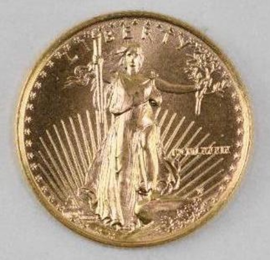1990 $5 American Eagle 1/10thoz. .999 Fine Gold