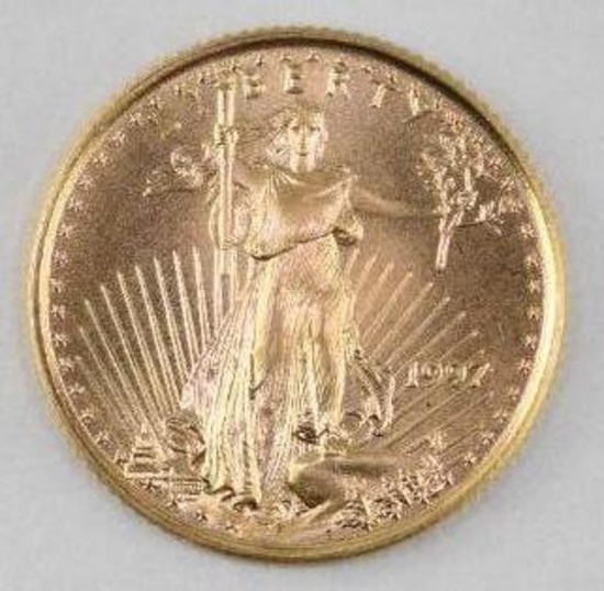 1997 $5 American Eagle 1/10thoz. .999 Fine Gold