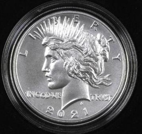 2021 Peace Commemorative Silver Dollar