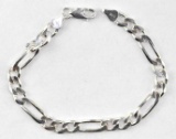 Sterling Silver Bracelet 13.0 Grams