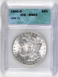 1900 O Morgan Silver Dollar (ICG) MS64