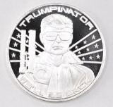 Trumpinator / We'll Be Back - 47 Hasta La Vista, Biden 1oz. .999 Fine Silver