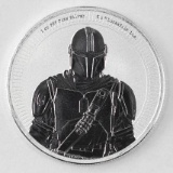 2021 $2 NIUE Star Wars Mandalorian 1oz. .999 Fine Silver