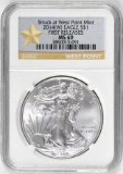 2014 W American Silver Eagle 1oz. (NGC) MS69