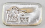 Bison Bullion 5oz. .999 Fine Silver Ingot/Bar