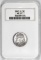 1943 D Jefferson Silver War Nickel (NGC) MS67