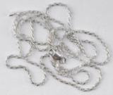 Sterling Silver Necklace 8.8 Grams