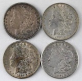 Group of (4) 1921 Morgan Silver Dollars