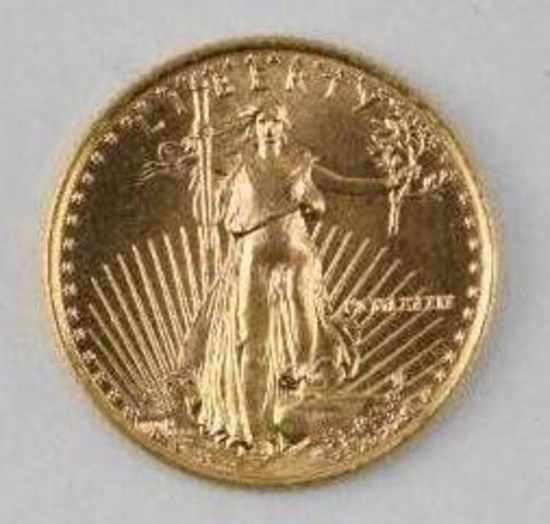 1989 $5 American Eagle 1/10thoz. .999 Fine Gold