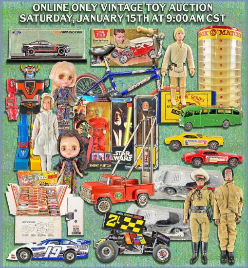 MATTHEW BULLOCK AUCTIONEERS Auction Catalog ONLINE ONLY Vintage Toy Auction Online Auctions