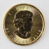 2018 $50 Canada Maple Leaf 1oz. .9999 Fine Gold