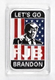 Let's Go Brandon (FJB) 1oz. .999 Fine Silver Ingot/Bar