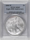 2006 W American Silver Eagle 1oz. (PCGS) MS69