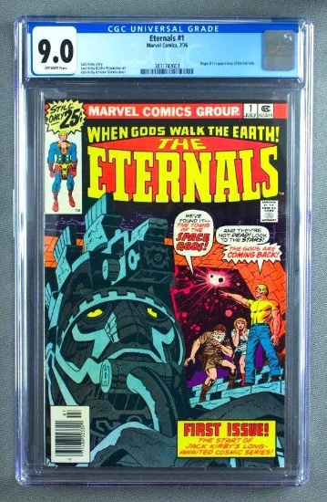 CGC Graded Marvel Comics The Eternals No. 1 Comic Book