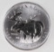 2012 $5 Wild life Series Canadian Moose 1oz. .9999 Fine Silver