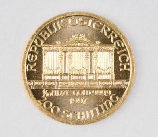 1997 Austria Philharmonic 1/10thoz. .999 Fine Gold