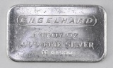 Engelhard 1oz. .999 Fine Silver Ingot/Bar