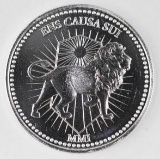 John Wick Continental Coin 1oz. .999 Fine Silver - Ens Causa Sui, Ex Unitae Vires, MMI