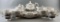 31 Piece Black and White Portrait Dish Set