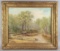 T.W. Tallman forest Landscape Oil Painting on canvas