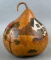 19th Century Folk Art Ornamental Painted Gourd