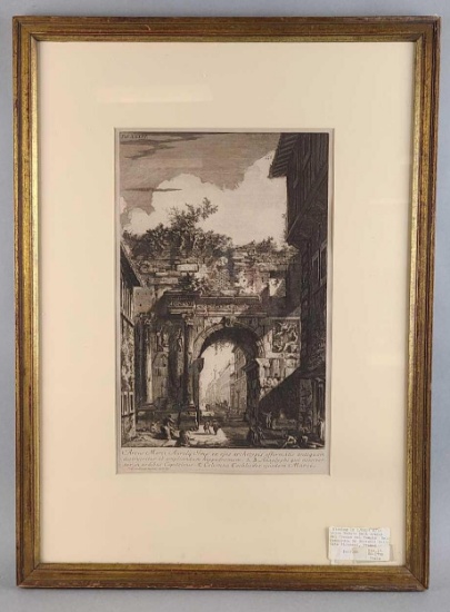 18th Century Giovanni Battista Piranesi Etching