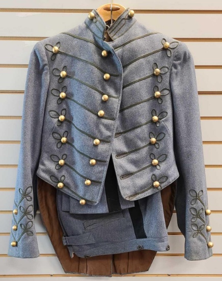 C. 1890's Wool Military Cadet Uniform