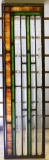 Arts and Crafts Stained Glass Window