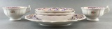 6 Piece Floral Patterned Dish Set