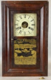 Civil War Scene Seth Thomas Weight Driven Wall Clock