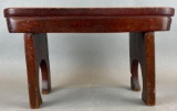 Primitive Small Wooden Step Stool