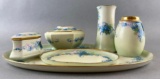 6 Piece Floral Vanity Dish Set Very common set