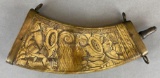 17th-18th Century Horn Powder Flask