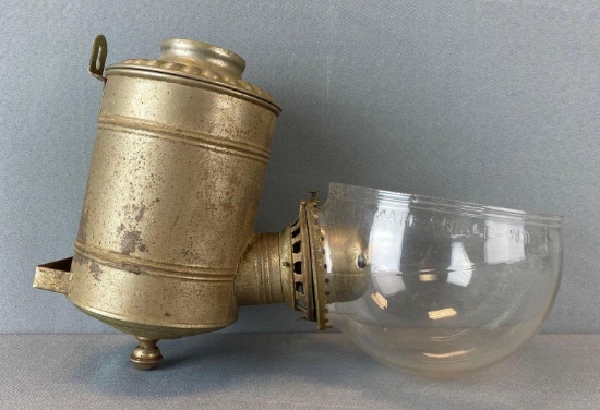 The Angle Lamp Co. Wall Hanging Oil Lamp