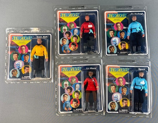 Group of 5 Diamond Select Star Trek Action Figures