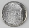 Enviromint Indian/Eagle 1oz. .999 Fine Silver Round